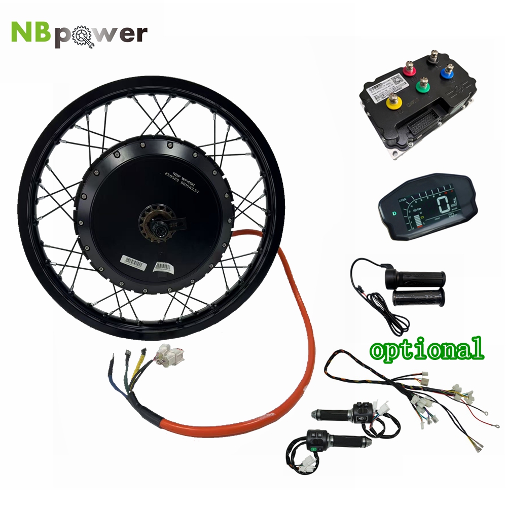 72V 5000W Hub Motor Kit - NBpower/QS273 V3 72v 8000W電動自転車キット 150mmドロップアウト モーターサイクル電動自転車モーターホイール