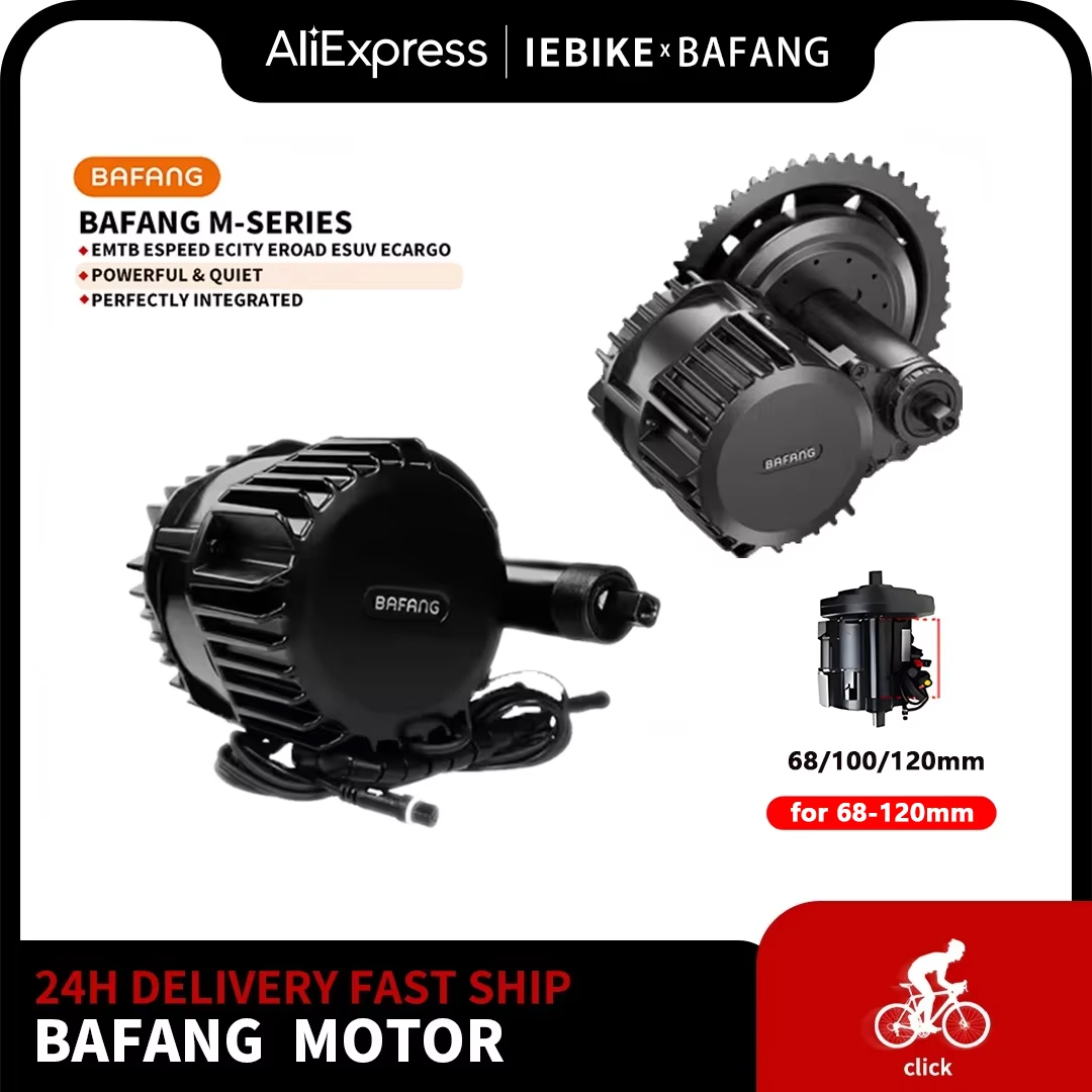 Mid Drive Motor Kit 52V 1000W - BAFANG 1000W BBSHDミッドドライブモーター 48V 52V電動自転車変換キット 68mm