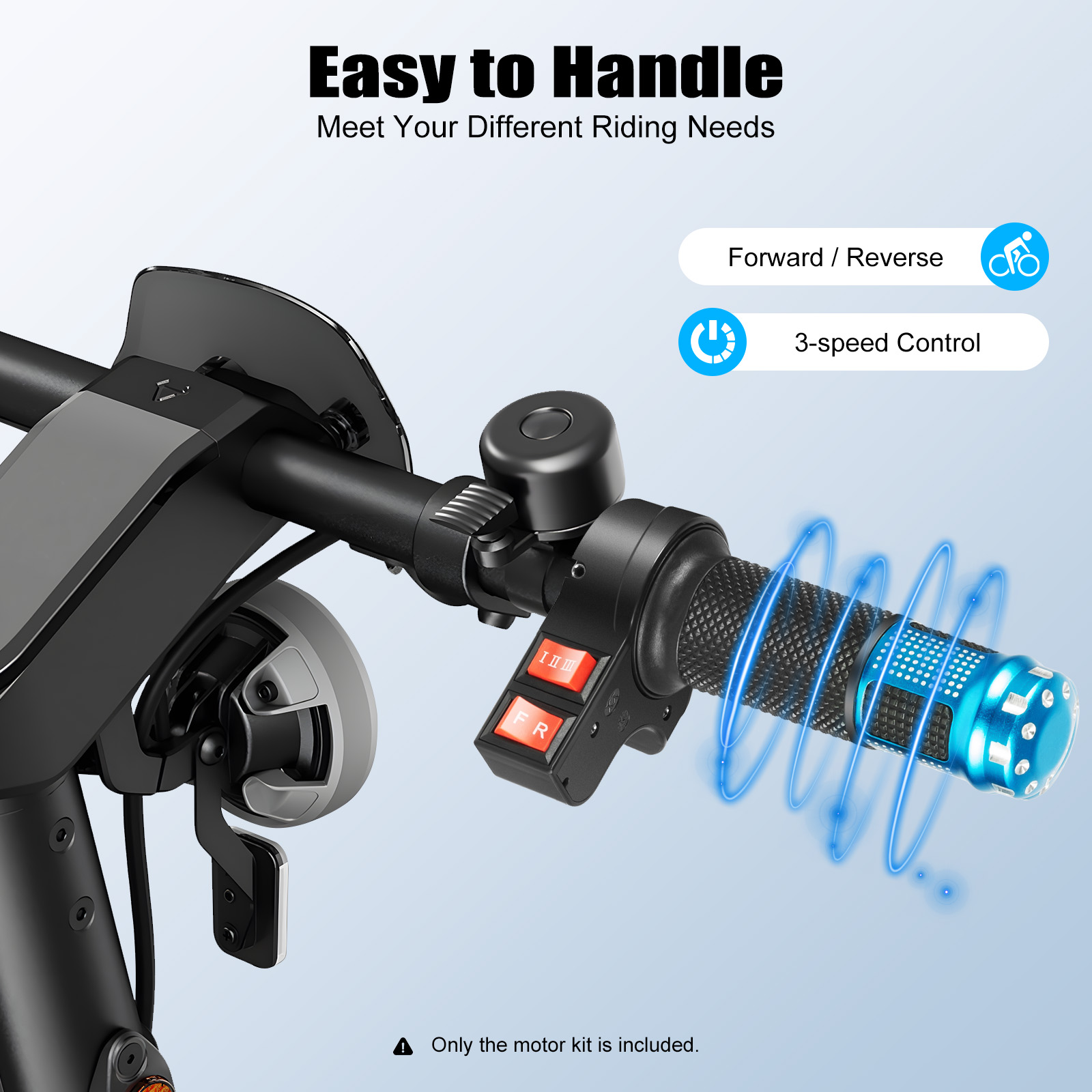 3000Wブラシレスモーターキット、3段階速度＆リバースコン - Ebike Conversion Kit 72V 3000W のレビューと価格