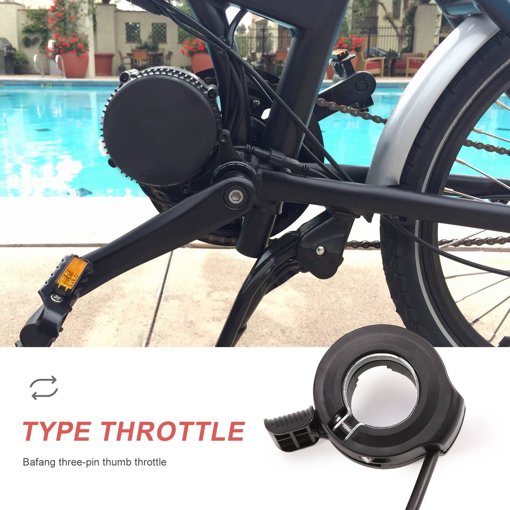(AD10) バファンミッドドライブモーター電動自転車変換キ - Mid Drive Motor Kit 52V 1000W のレビューと価格