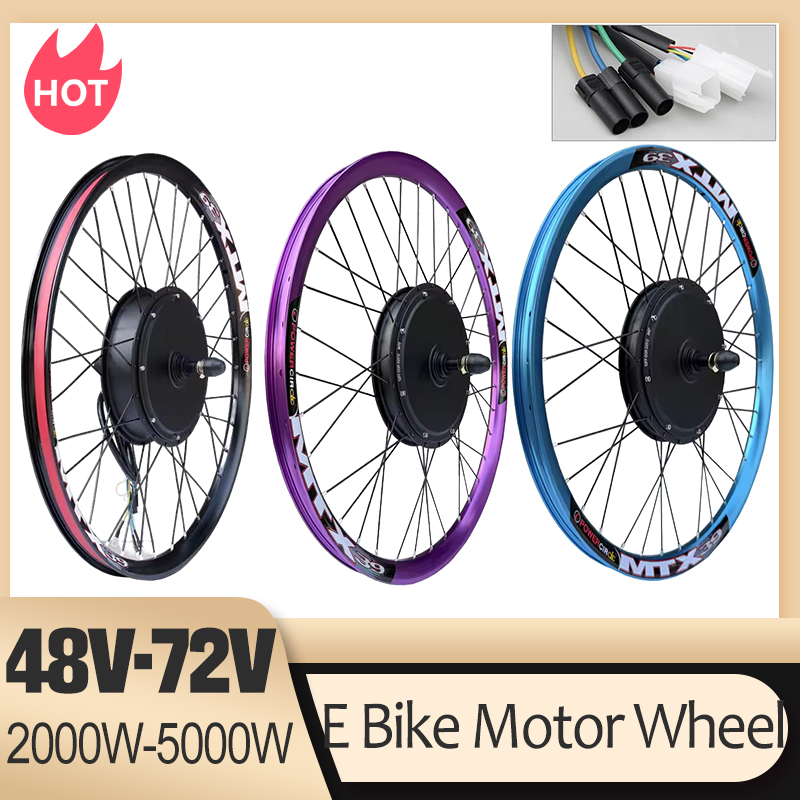 48V 2000W電動自転車改造パーツ 72V 5000Wモ - 72V 5000W Hub Motor Kit のレビューと価格